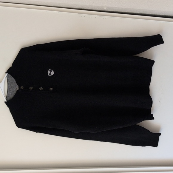 Peter Millar Other - Peter Millar Mens Lrg Crown Comfort Cashmere Sweater Black Classic Contemporary